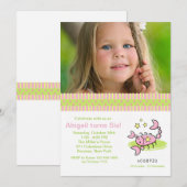 Skorpions-Foto-Geburtstags-Party Einladung (Vorne/Hinten)