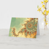 Skorpions-Gruß-Karte Karte (Gelbe Blume)