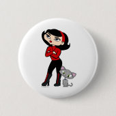 Skorpions-Knopf Button (Vorderseite)