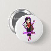 Skorpions-Knopf Button (Vorne & Hinten)