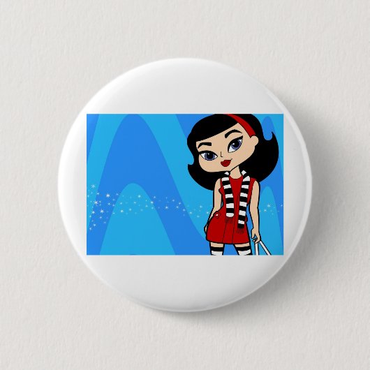 Skorpions-Knopf Button (Vorderseite)