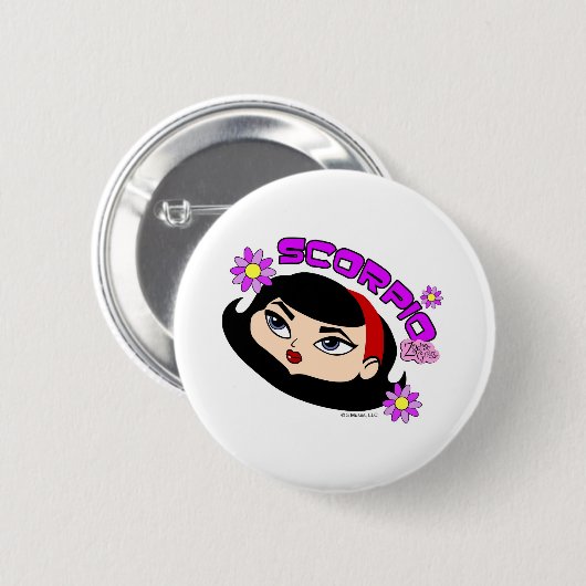 Skorpions-Knopf Button (Vorne & Hinten)