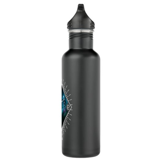 Skorpions-Konstellation u. Tierkreis-Symbol Edelstahlflasche (Rechts)