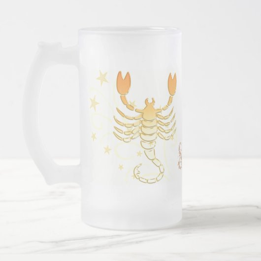 Skorpions-mattierte Tasse (Links)