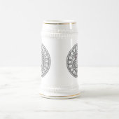 Skorpions-Münze Stein Bierglas (Mittel)