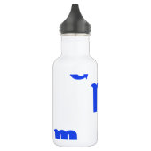 Skorpions-Muster-Blau Edelstahlflasche (Links)