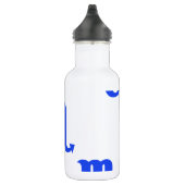 Skorpions-Muster-Blau Edelstahlflasche (Rechts)