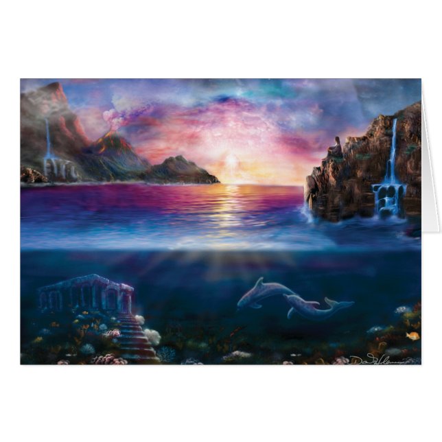 Skorpions-Sonnenuntergang (Vorderseite (Horizontal))