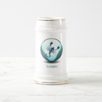 Skorpions-Symbol-Bier-Tasse