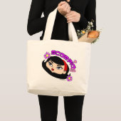 Skorpions-Taschen-Tasche Jumbo Stoffbeutel (Vorderseite (Produkt))