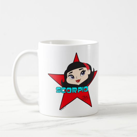 Skorpions-Tasse Kaffeetasse (Links)