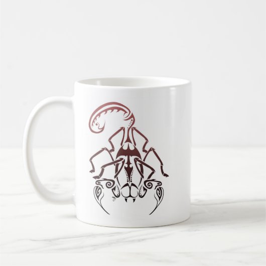 Skorpions-Tasse Kaffeetasse (Links)