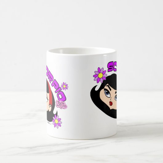 Skorpions-Tasse Kaffeetasse (Mittel)