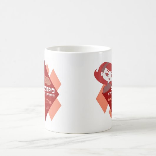 Skorpions-Tasse Kaffeetasse (Mittel)