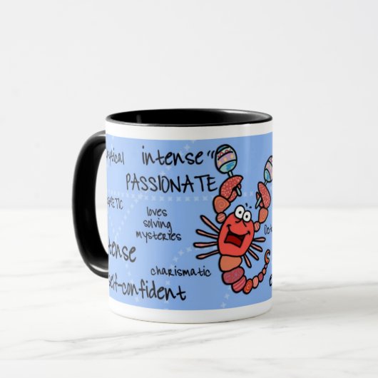 Skorpions-Tasse Tasse (Vorderseite Links)