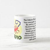 Skorpions-Tierkreis-Zeichen-Tasse Kaffeetasse (Mittel)