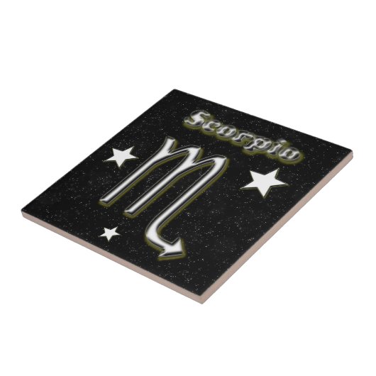 Skorpionssymbol Fliese (Seite)