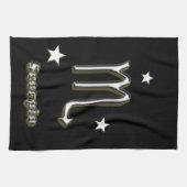 Skorpionssymbol Geschirrtuch (Horizontal)