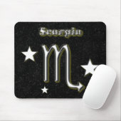 Skorpionssymbol Mousepad (Mit Mouse)
