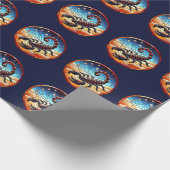 Skorpiopapier Geschenkpapier (Ecke)