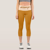 Skorpioreflexion Capri Leggings (Vorderseite)