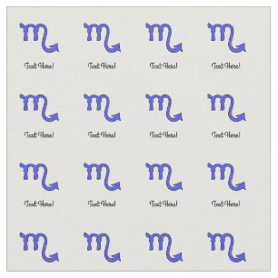 Skorpiosymbol Stoff