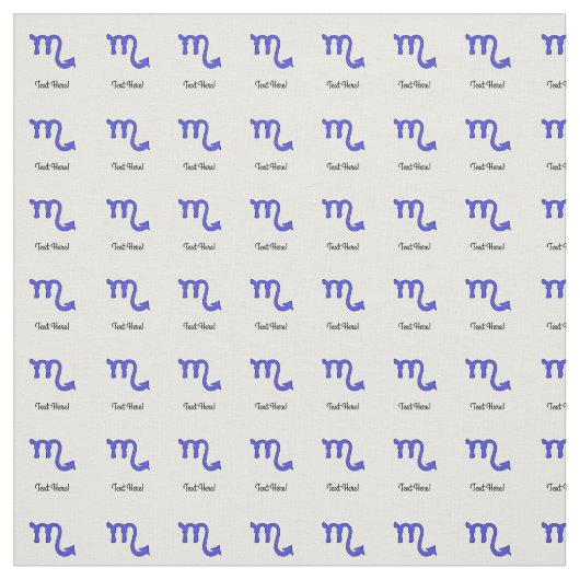 Skorpiosymbol Stoff (Muster)