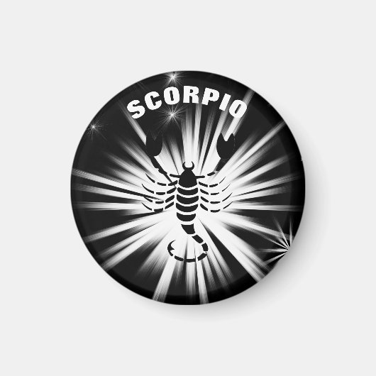 Skorpiozeichen Magnet (Vorne)