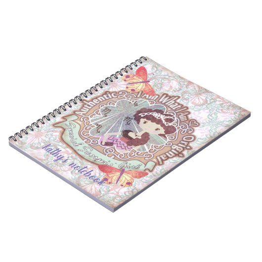 Skorpiozeichen. Personalisiert. Notebook Notizblock (Linke Seite)