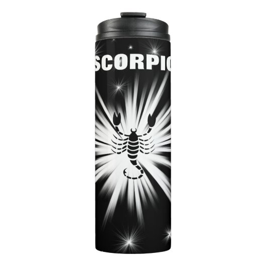 Skorpiozeichen Thermosbecher (Vorderseite)