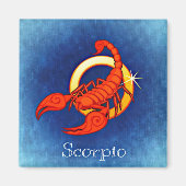 Skorpiozodiakmagnet Magnet (Vorne)