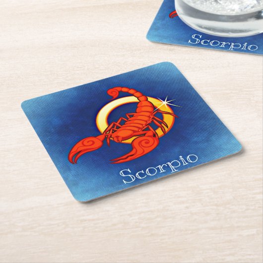 Skorpiozodiale Untersetzer (angewinkelt)