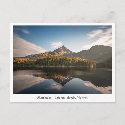 Skottinden Lofoten Postkarte (Vorderseite)