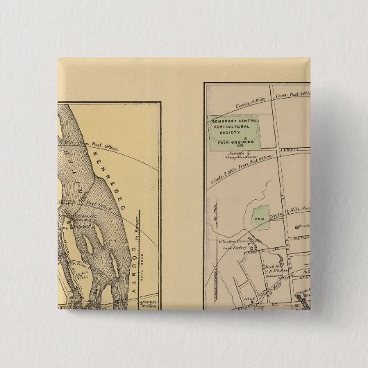 Skowhegan, Fairfield Button (Vorderseite)