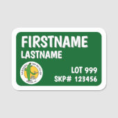 SKP Saguaro Co-op Name Abzeichen Namensschild (Vorderseite)