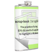 Skrap-book Flachmann (Rechts)