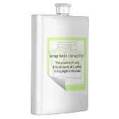 Skrap-book Flachmann (Rechts)