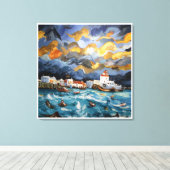 Skreth Leinwanddruck (Insitu (Holzboden))