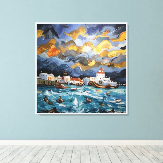 Skreth Leinwanddruck (Insitu (Holzboden))