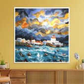 Skreth Leinwanddruck (Insitu (Wohnzimmer))