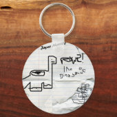 Skribbles Schlüsselanhänger (Vorderseite)