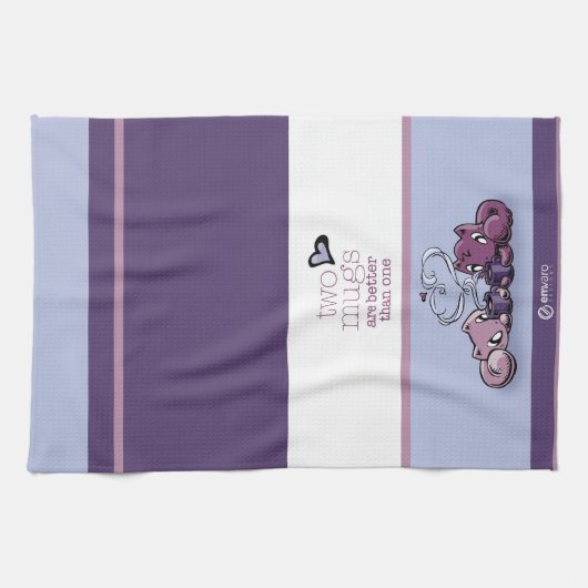 Skribbles + Skizzen: Zwei Tassen sind besser als Geschirrtuch (Horizontal)