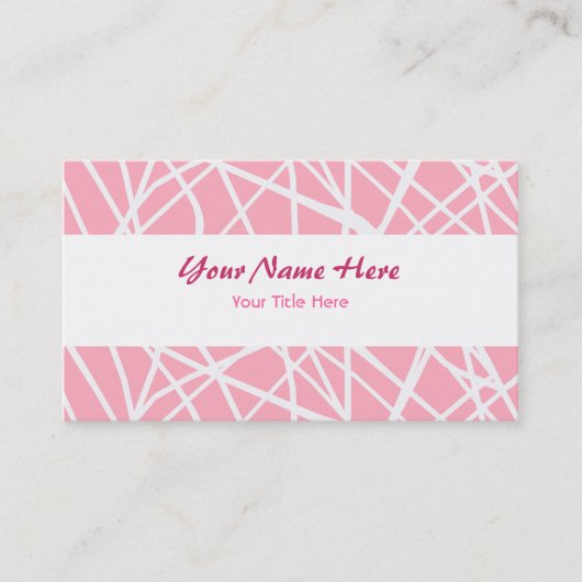 Skribbles Visitenkarte (Vorderseite)