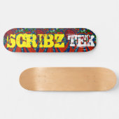 SKRIBZ-TEK-SKATEBOARDS / JMT-SKATEBOARDS SKATEBOARD (Horizontal)