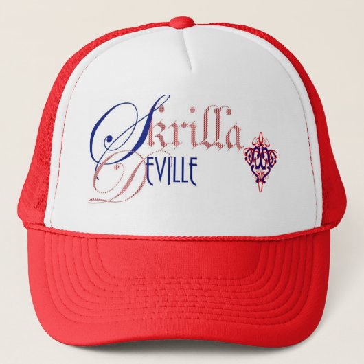 SKRILLA Deville Tx-Stolz Hut Truckerkappe (Vorderseite)