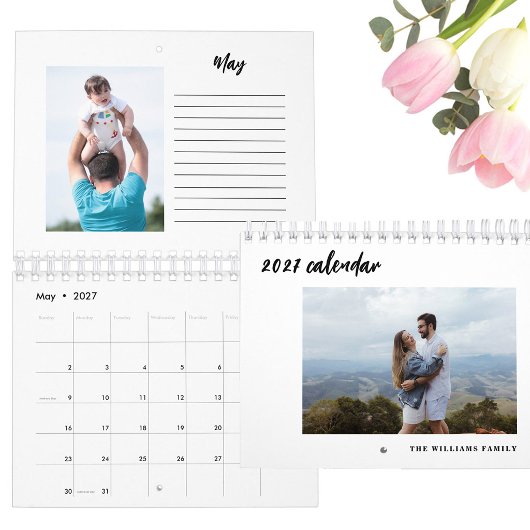 Skript 2027 Benutzerdefinierter Fotokalender mit N Kalender
