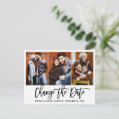 Skript 3 Foto ändern Datum Neu Datum Postkarte (Stehend Vorderseite)