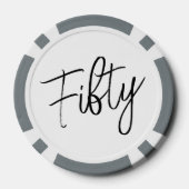 Skript 50. Geburtstag Pokerchips (Rückseite)
