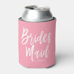 Skript-Art-kundenspezifische Hochzeit der Dosenkühler