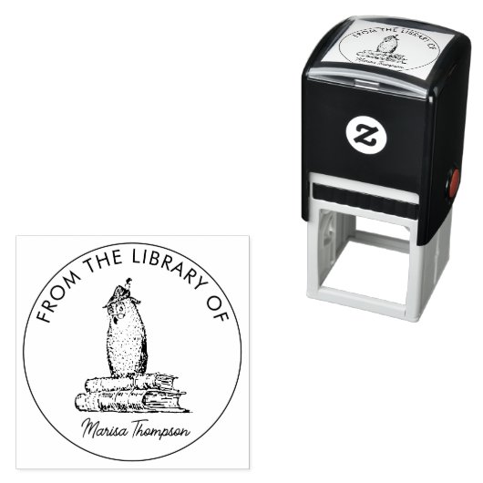 Skript aus der Bibliothek des Ex Libris Bibliothek Permastempel (Beispiel)